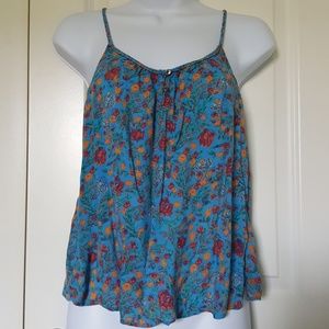 Aerie Printed Floral Summer Top